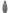 Ladies thigh length down-filled parka with non-removable hood and removable coyote fur trim in Concrete