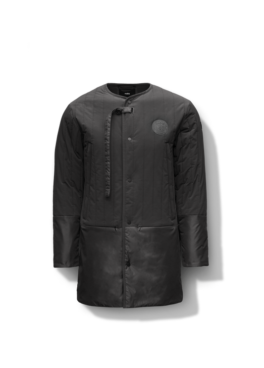 Stade Insulated Mid-Layer in Black + Black