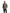 Men's waist length military style jacket in Fatigue