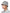 Knit moulded bucket hat in Heather Grey