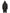 Long men's calf length parka with down fill and exposed zipper that features spacious pockets and zippered vents in Black