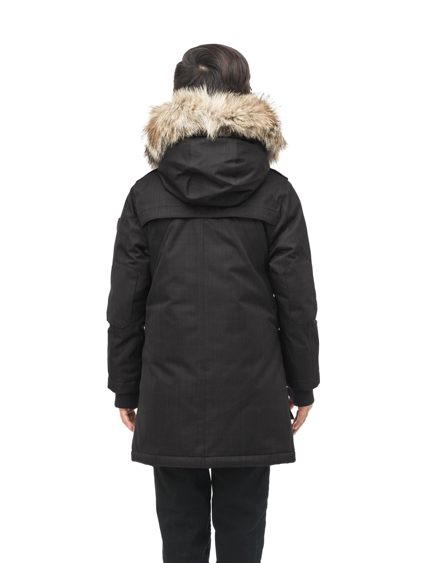 The best kid's down filled parka that's machine washable, waterproof, windproof and breathable in CH Black