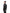 Men's hip length waterproof bomber jacket with 2-way zipper in Black