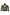 Men's hip length waterproof bomber jacket with 2-way zipper in Fatigue