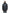 Men's lightweight thigh length down filled parka in Black