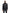 Men's hip length waterproof jacket with tuckable hood and 2-way zipper in Black