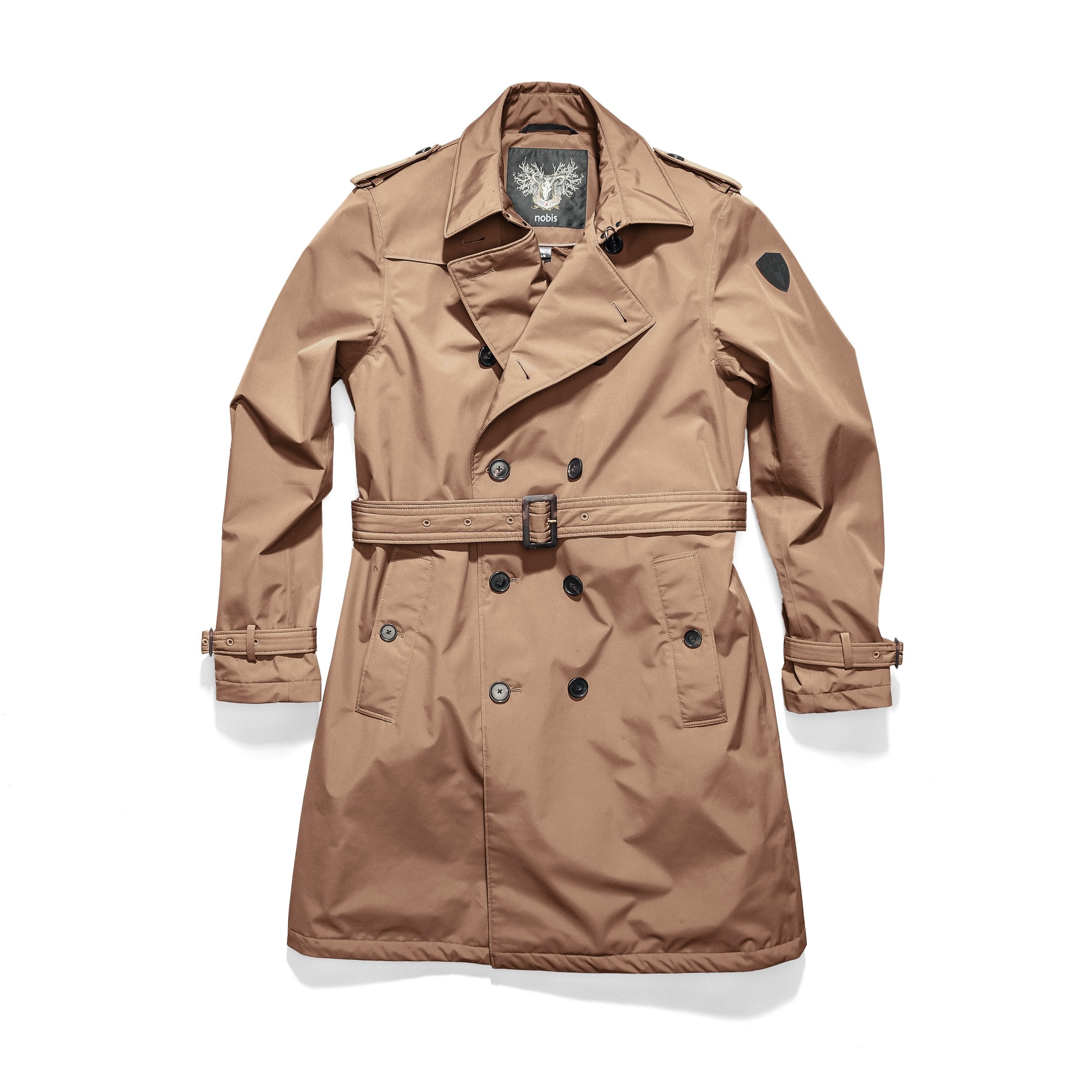 Mens full length trench coat on sale